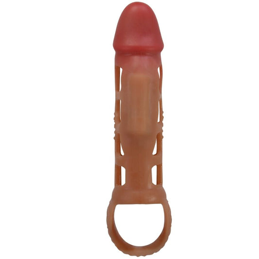PRETTY LOVE - PRESTON VIBRATING PENIS SHEATH 18 CM