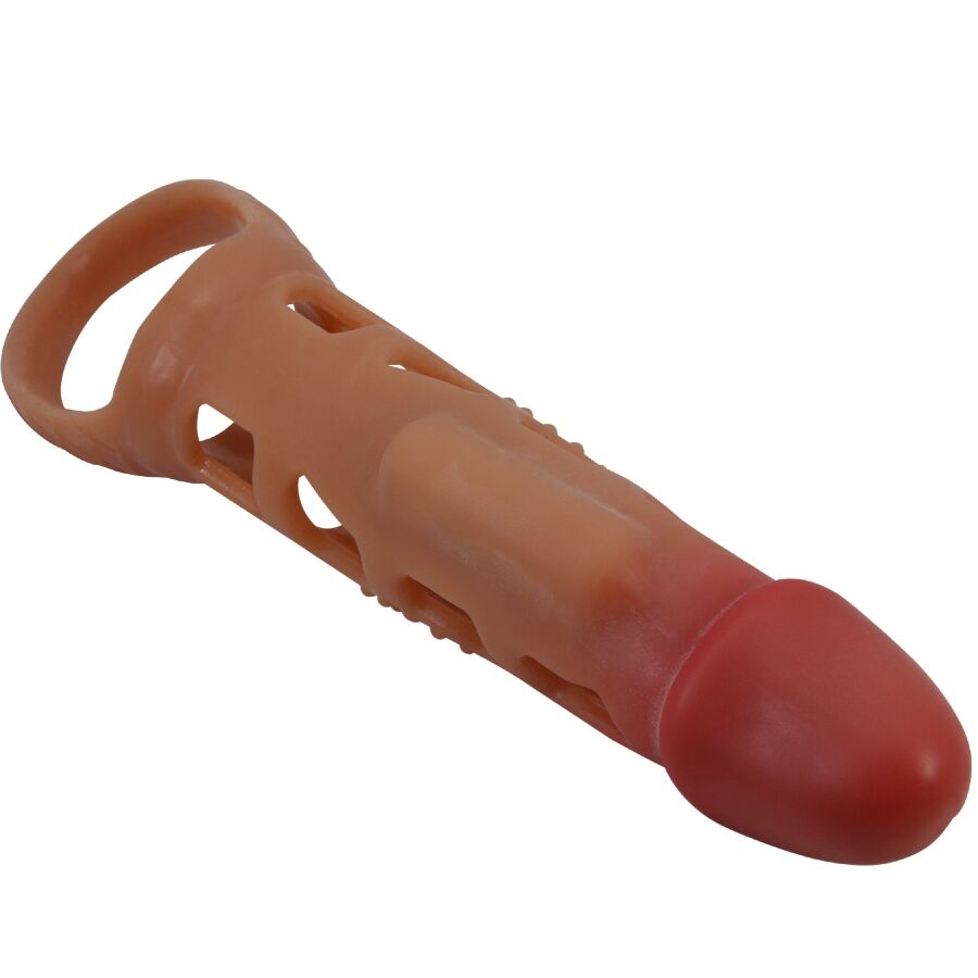 PRETTY LOVE - PRESTON VIBRATING PENIS SLEEVE 18 CM - 3