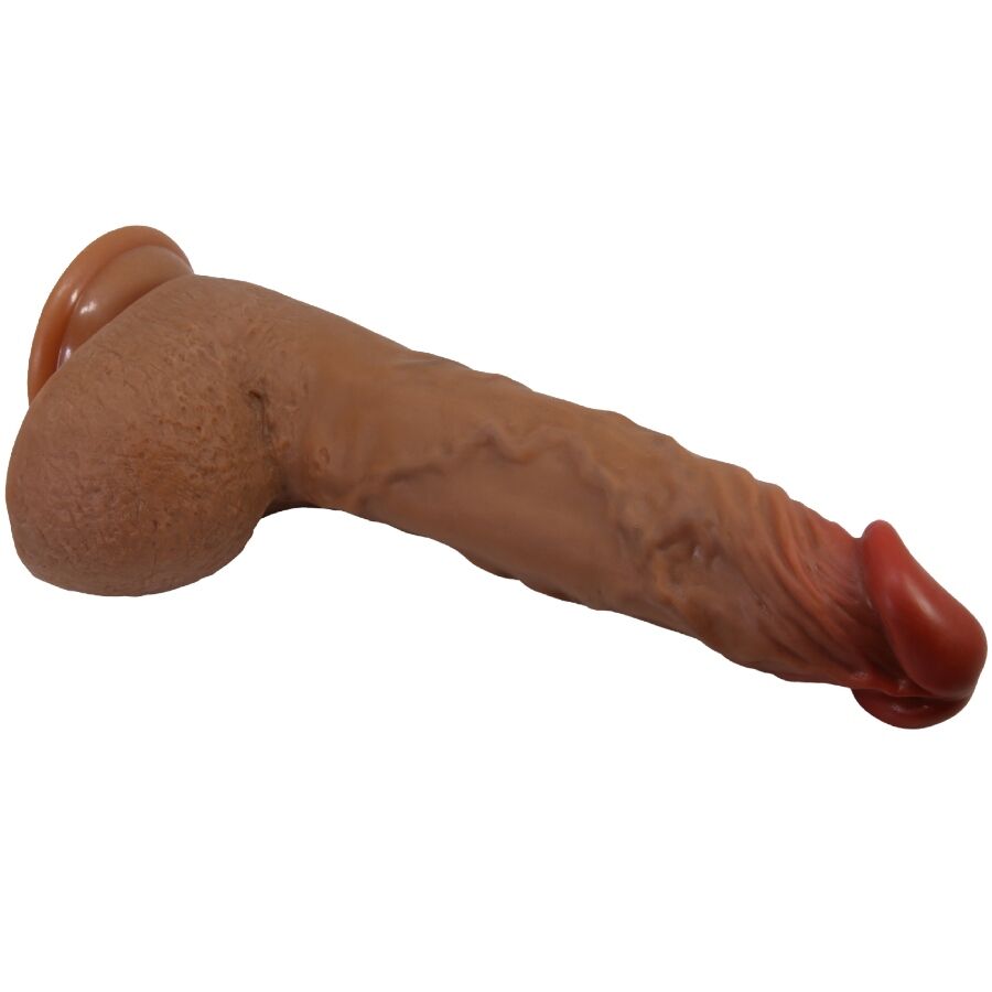 BAILE - BEAUTIFUL WILKS 5 SETTING REALISTIC VIBRATOR 25 CM MULATO - 4