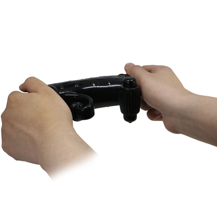 ROMANCE - VIBRATING PENIS SLEEVE BLACK - 3