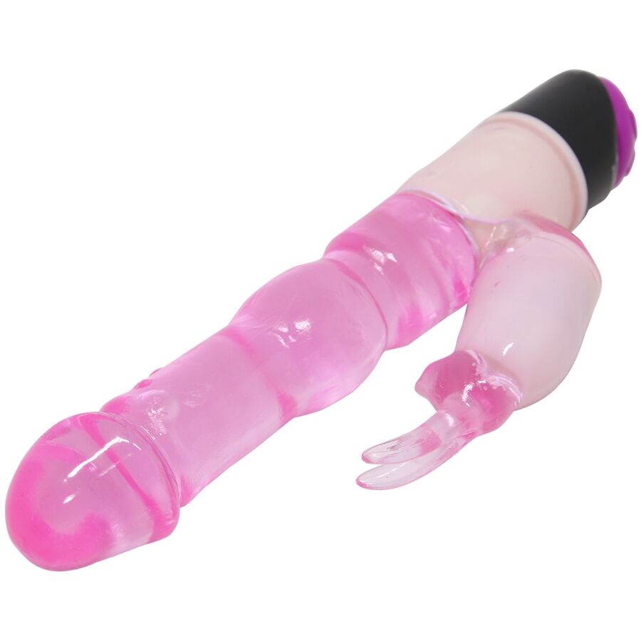 BAILE - ONDE DI PIACERE VIBRATORE FANTASY CON CONIGLIO 23 CM