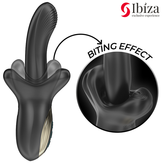 IBIZA - POWERFUL VIBRATOR WITH THRUST AND BITE EFFECT