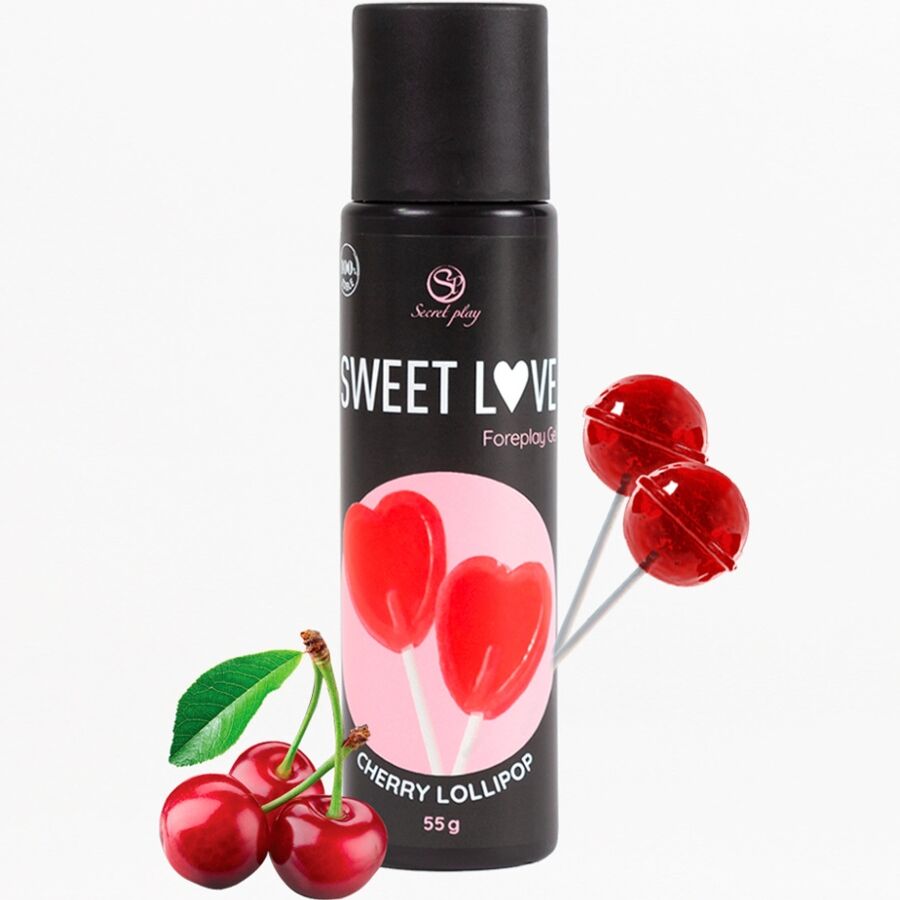 SECRETPLAY - CHERRY LOLLIPOP GEL SWEET LOVE 60 ML - 2