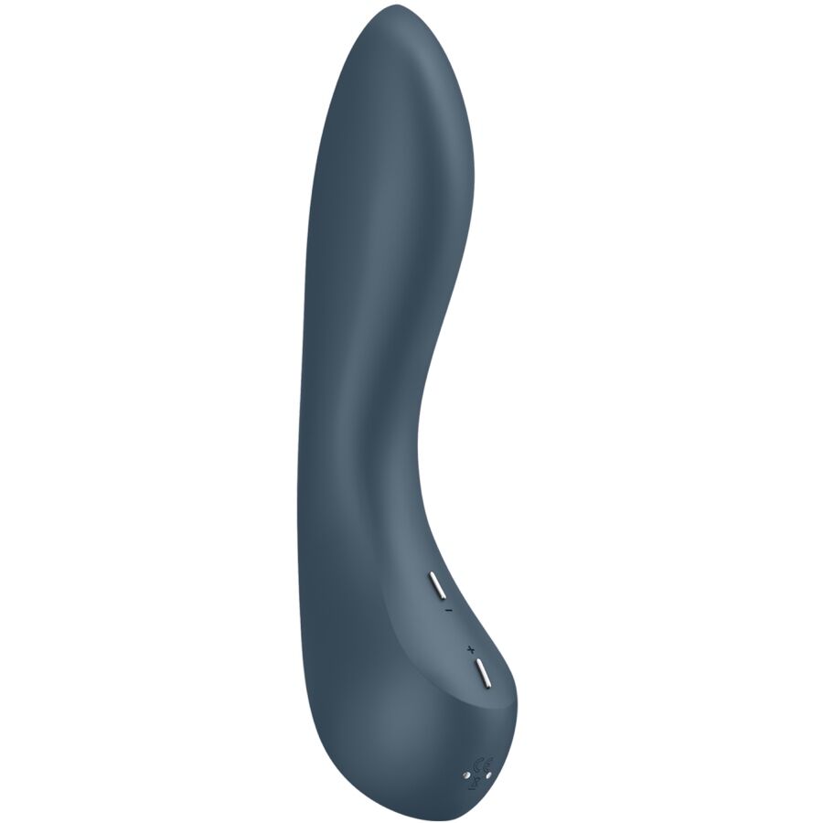 SATISFYER - G-SPOT WAVE 4 12 VIBRATIONS PROGRAM VIBRATOR DARK GREY - 6