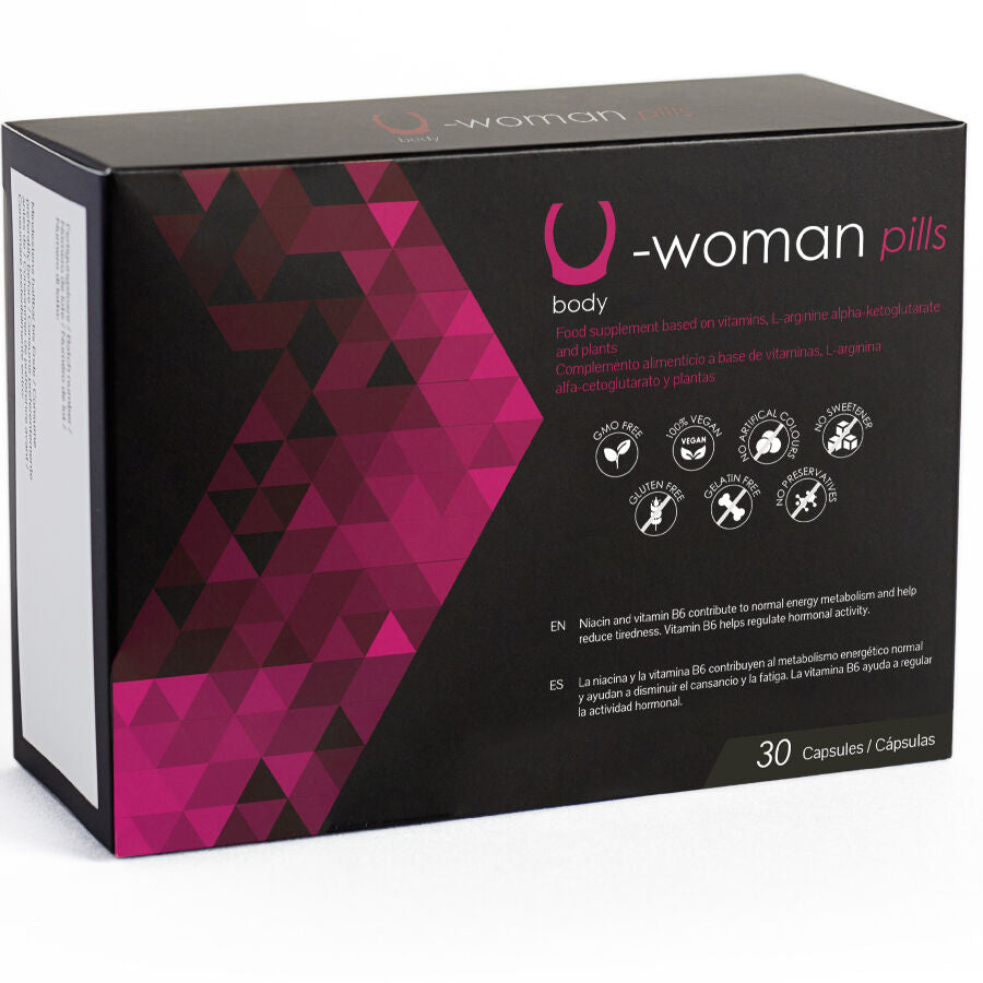 500 COSMETICI - U-WOMAN AUMENTA LA LIBIDO FEMMINILE - 30 CAPSULE
