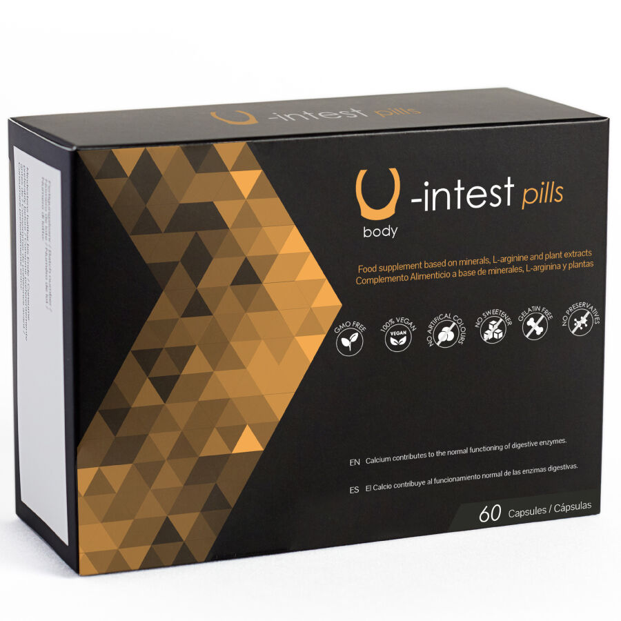 500 CAPSULES COSMÉTIQUE - U-INTEST POUR PRÉVENIR LES HÉMORROÏDES - 60 CAPSULES
