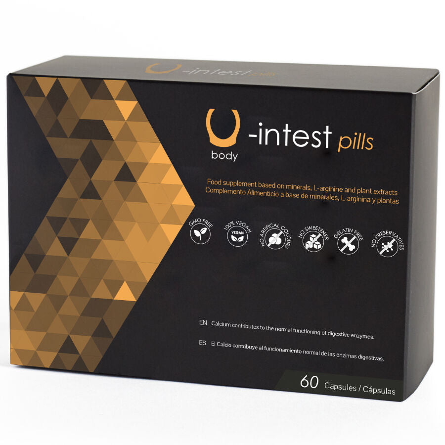 500 CAPSULES COSMÉTIQUE - U-INTEST POUR PRÉVENIR LES HÉMORROÏDES - 60 CAPSULES