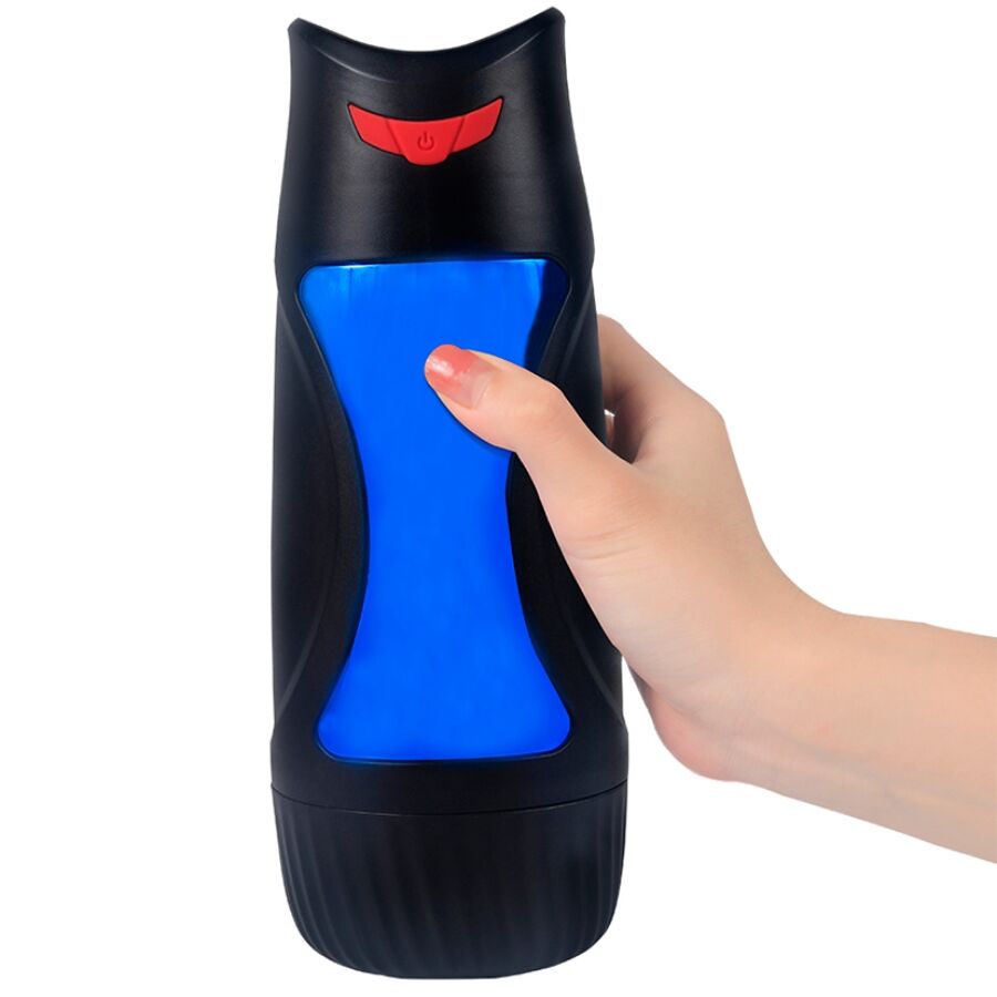 SHEQU - RENEE SQUEEZABLE VAGINA MASTURBATOR WITH VIBRATION IN CASE
