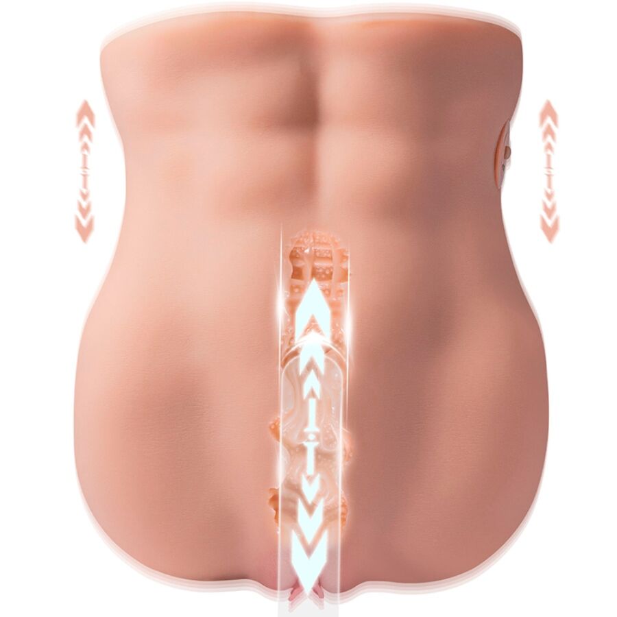 XISE - LYDIA FEMALE VAGINA MASTURBATOR WITH 25 CM THRUSH