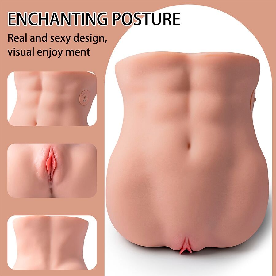 XISE - LYDIA FEMALE VAGINA MASTURBATOR WITH 25 CM THRUSH