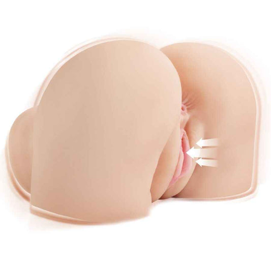 PDX ELITE - BACK THAT ASS UP MASTURBATORE REALISTICO VIBRANTE PER VAGINA E ANO