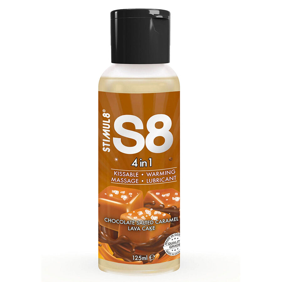 STIMUL8 - S8 4-IN-1 CHOCOLATE & SALTED CARAMEL LUBRICANT 125 ML