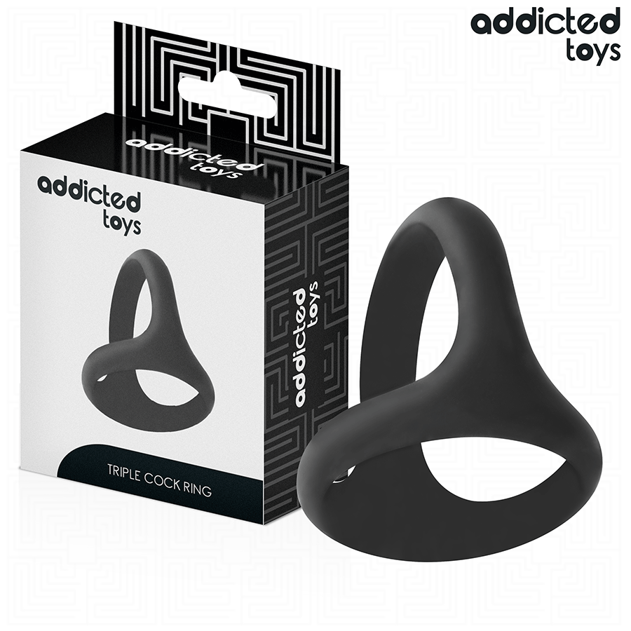 ADDICTED TOYS - THICK TRIPLE COCK RING