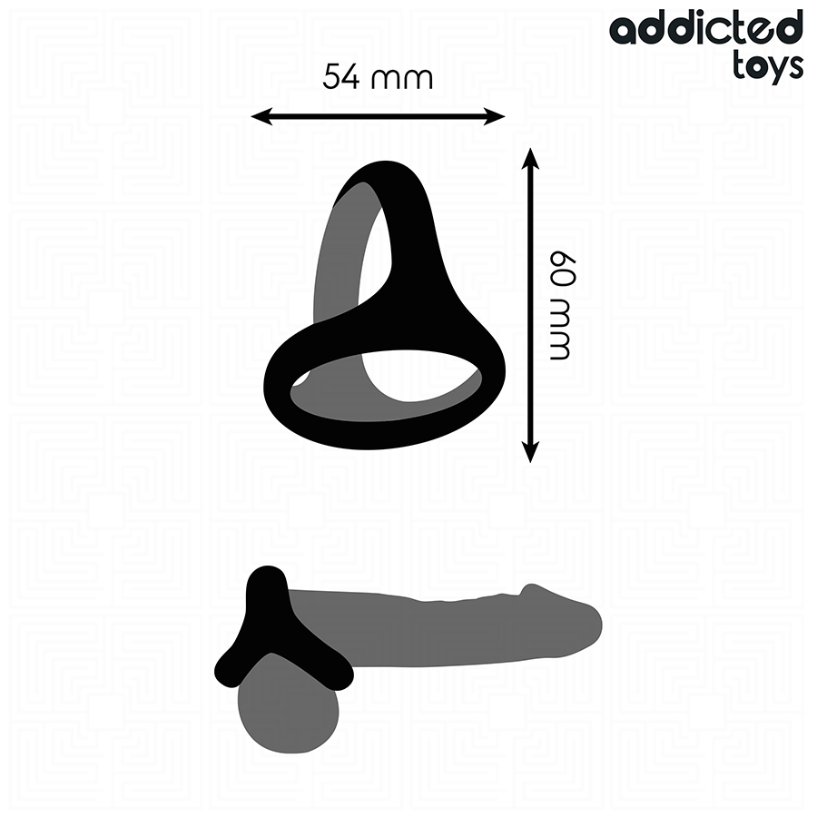 ADDICTED TOYS - THICK TRIPLE COCK RING