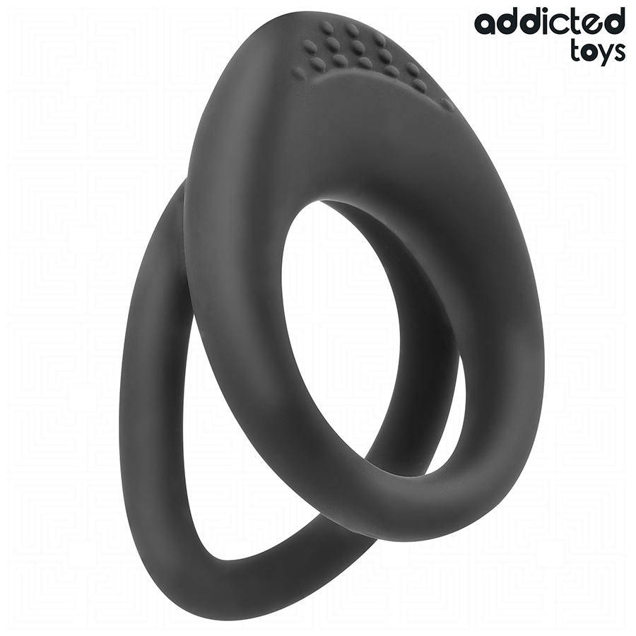 ADDICTED TOYS - DUAL TEXTURE COCK RING