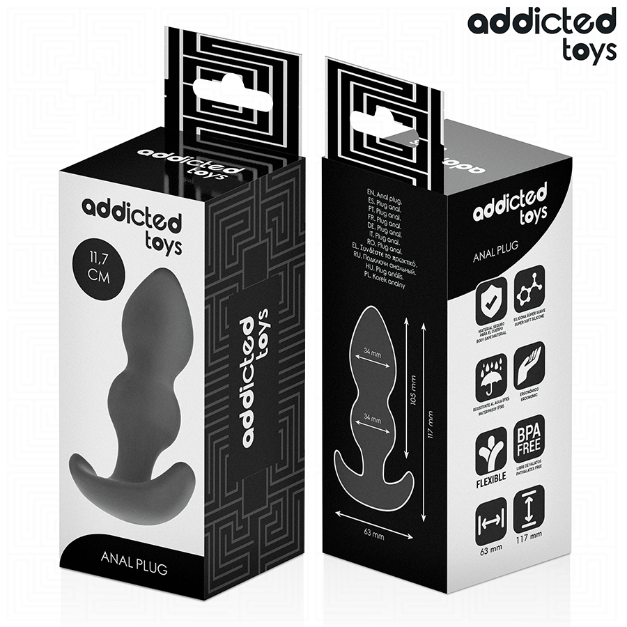 ADDICTED TOYS - BUTTER PLUG SIZE L 11.7 CM