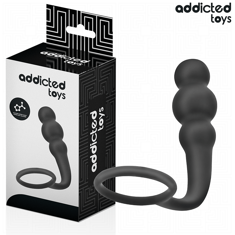 ADDICTED TOYS - BUTT PLUG WITH RING MODEL 1