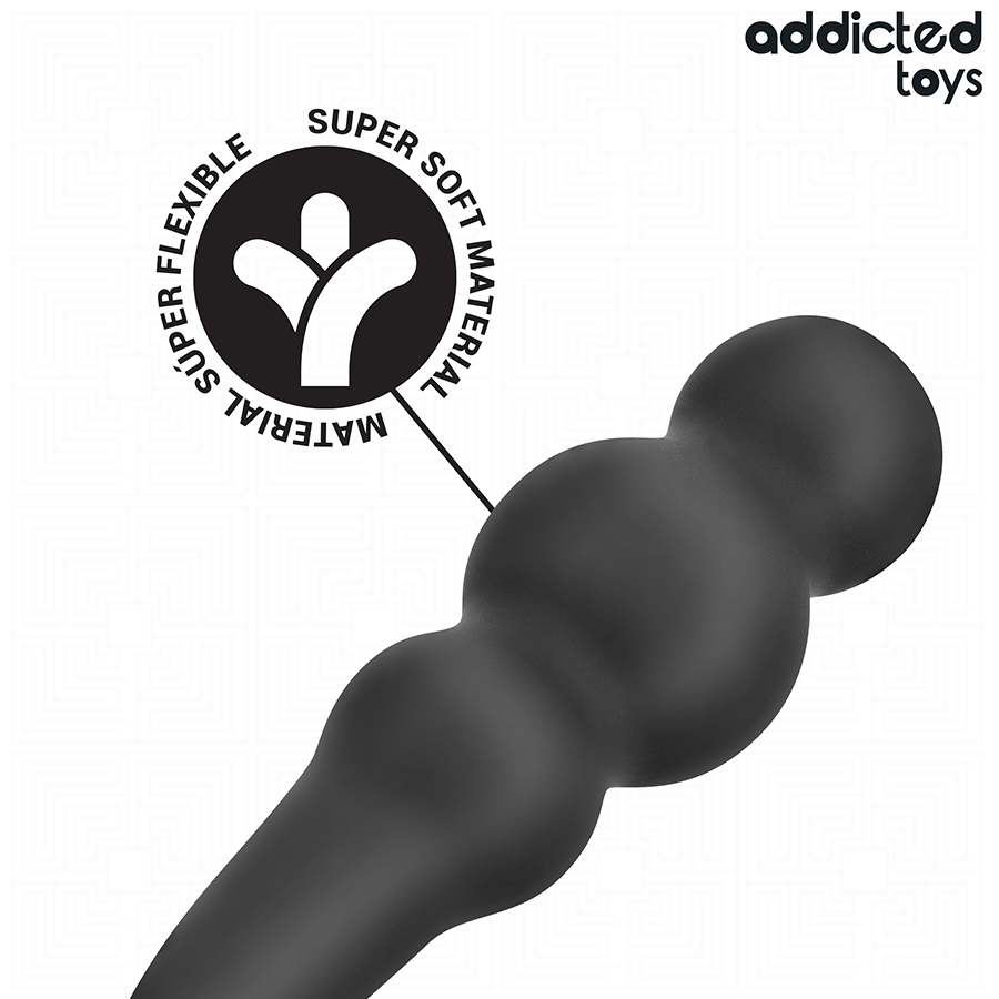 ADDICTED TOYS - BUTT PLUG WITH RING MODEL 1