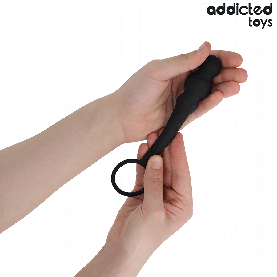 ADDICTED TOYS - BUTT PLUG WITH RING MODEL 1