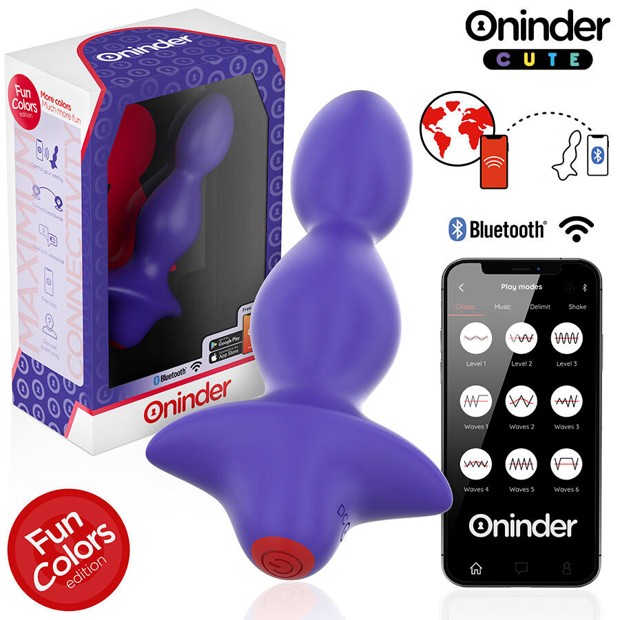ONINDER CUTE - LOVE BUTT VIBRATING ANAL DILATOR - FREE APP WORLDWIDE