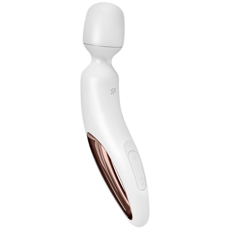 SATISFYER - BACCHETTA ERLAND MASSAGGIATORE VIBRANTE BIANCO