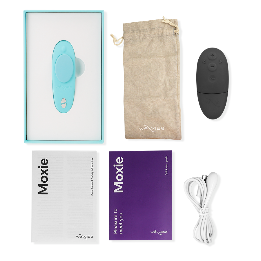 WE-VIBE - MOXIE + AQUA CLITORAL VIBRATOR - 6