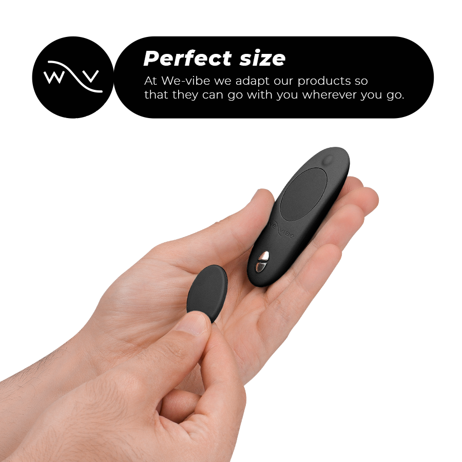 WE-VIBE - MOXIE + BLACK CLITORAL VIBRATOR - 3