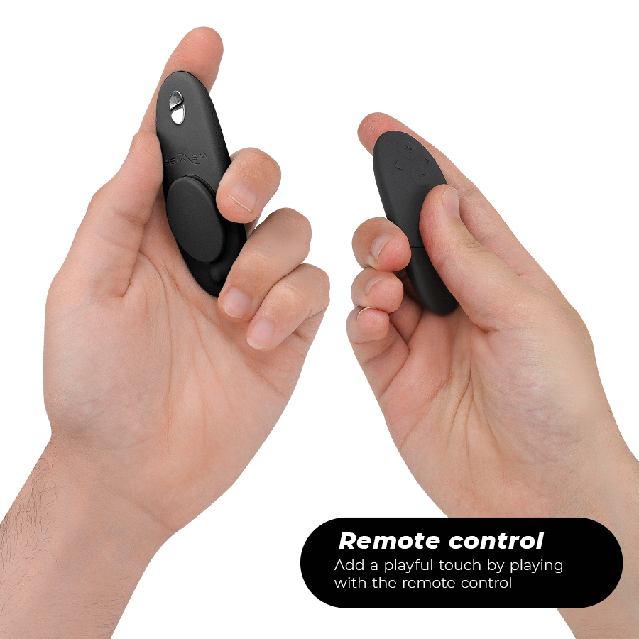 WE-VIBE - MOXIE + BLACK CLITORAL VIBRATOR - 4