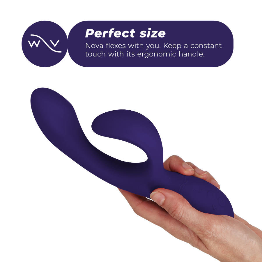 WE-VIBE - NOVA 3 RABBIT VIBRATOR MIDNIGHT BLUE - 6