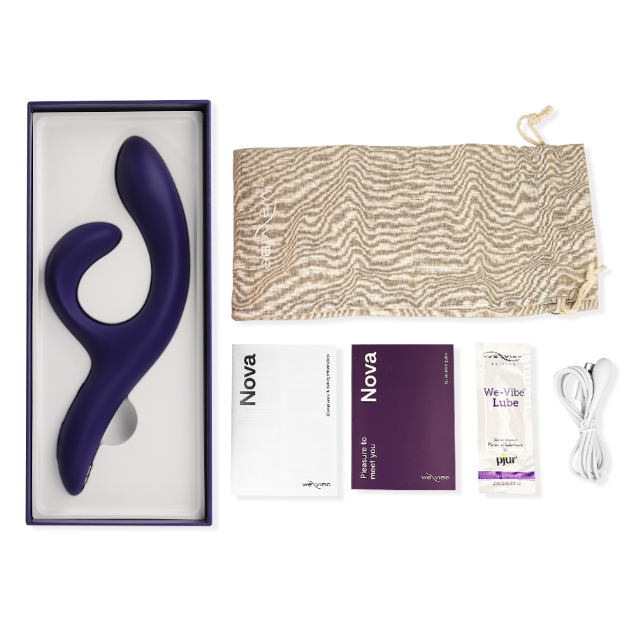 WE-VIBE - NOVA 3 RABBIT VIBRATOR MIDNIGHT BLUE - 7