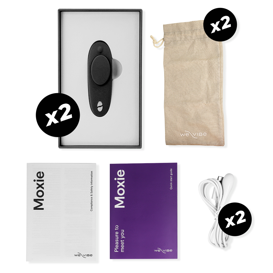 WE-VIBE - TEASE US SET MOXIE + MOXIE - 5