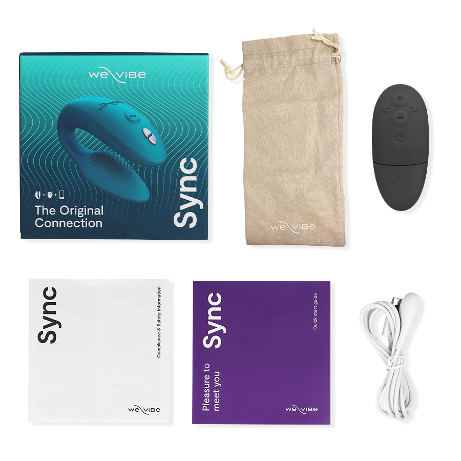 WE-VIBE - SYNC PORTABLE VIBRATOR FOR COUPLES 2ND GENERATION GREEN - 6