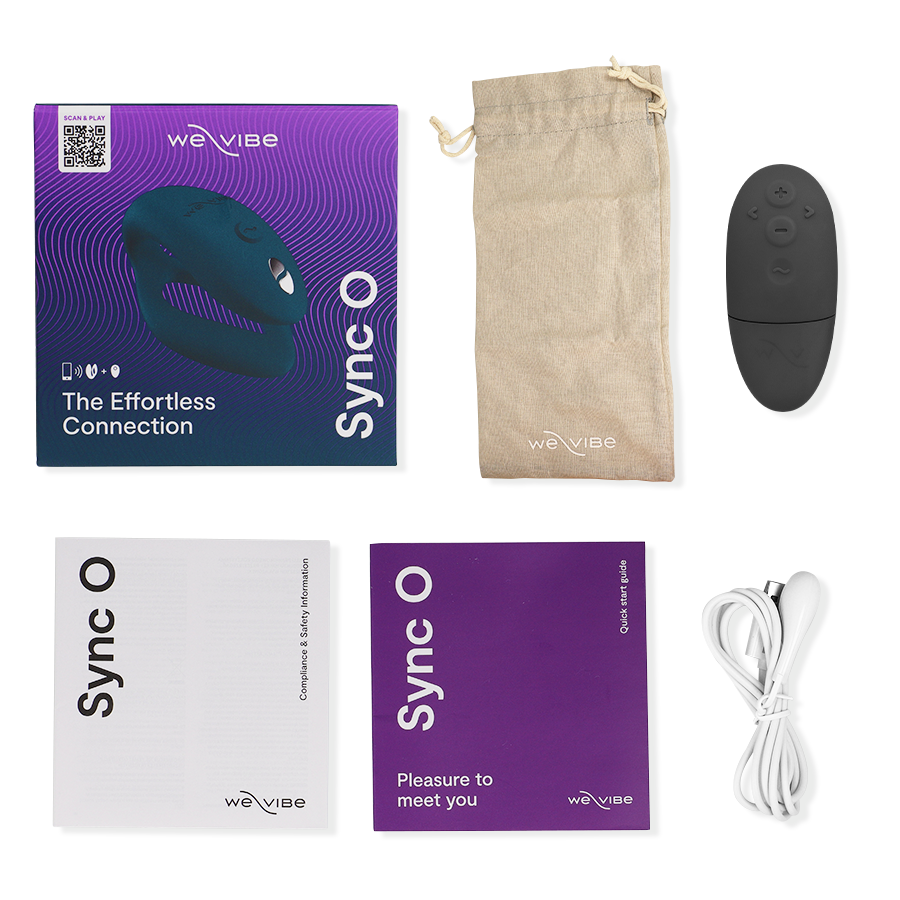 WE-VIBE - SYNC O FLEXIBLE VIBRATOR REMOTE CONTROL DARK GREEN - 7