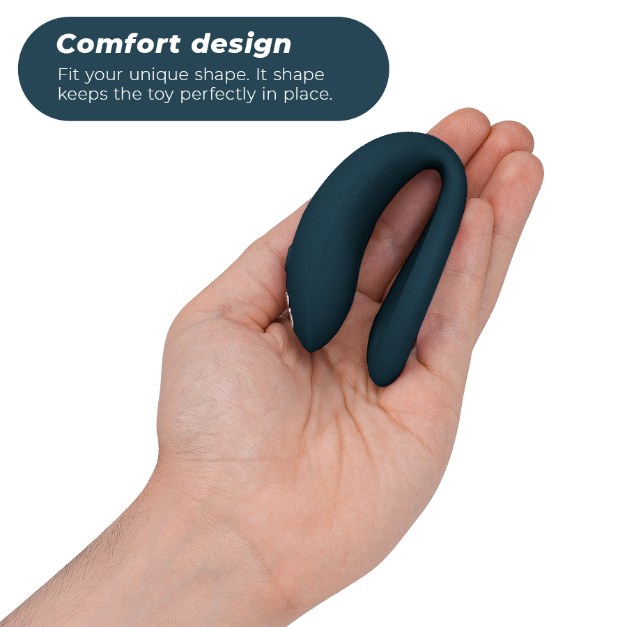 WE-VIBE - SYNC O FLEXIBLE VIBRATOR REMOTE CONTROL DARK GREEN - 5