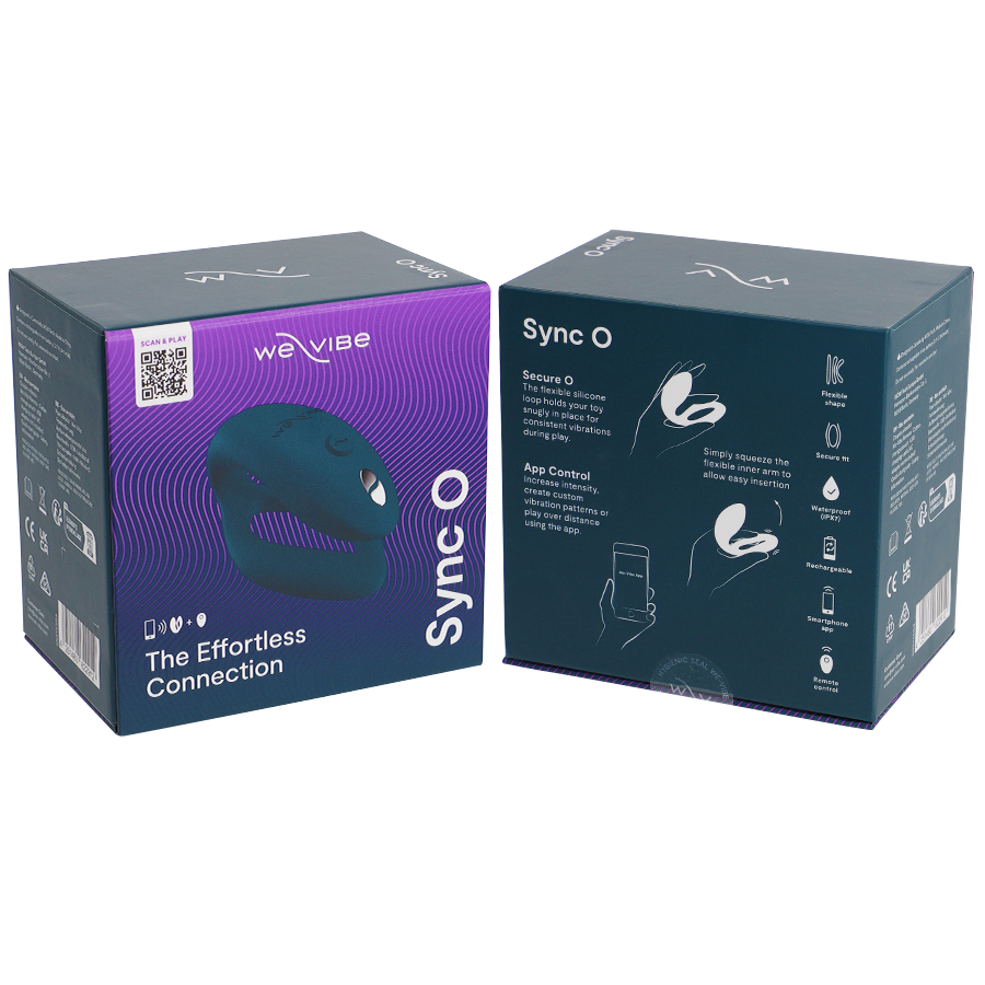 WE-VIBE - SYNC O FLEXIBLE VIBRATOR REMOTE CONTROL DARK GREEN - 6