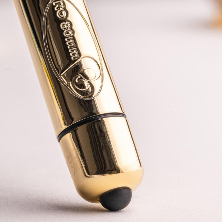 ROCKS-OFF - RO-80 CHAMPAGNE GOLDEN VIBRATING BULLET