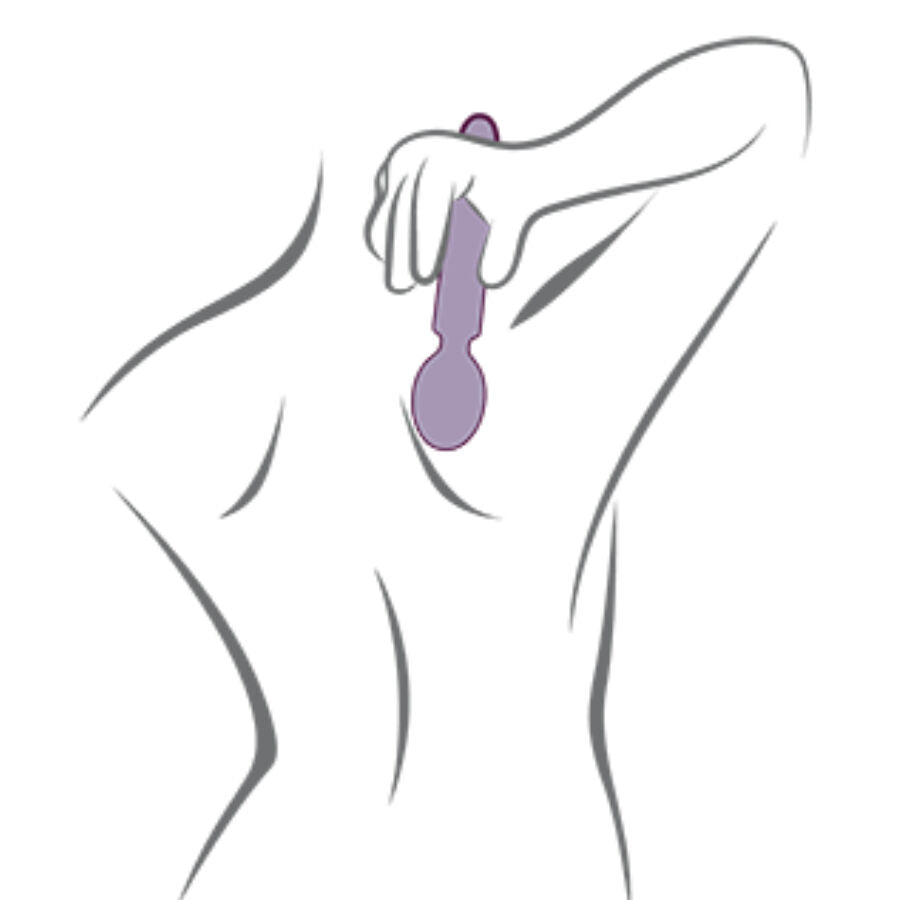 ROCKS-OFF - ORIEL FLEXIBLE WAND VIBRATOR FUCHSIA
