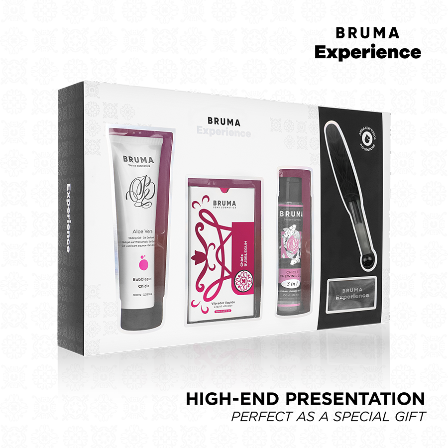 BRUMA XPERIENCE - VIBRO-ORGASMIC KIT FOR THE TEMPTATION OF SWEET GUMS