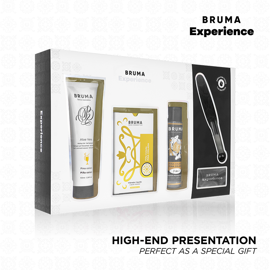 BRUMA XPERIENCE - VIBRO-ORGASMIC KIT PINA COLADA SWEET TEMPTATION