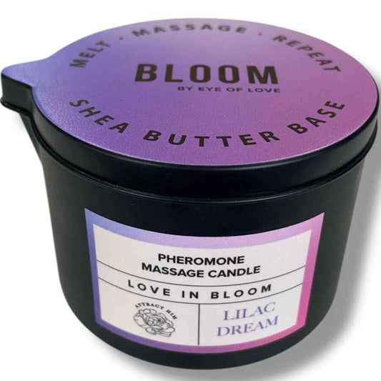 EYE OF LOVE - BLOOM CANDELA DA MASSAGGIO INDICA LILAC DREAM 150 ML