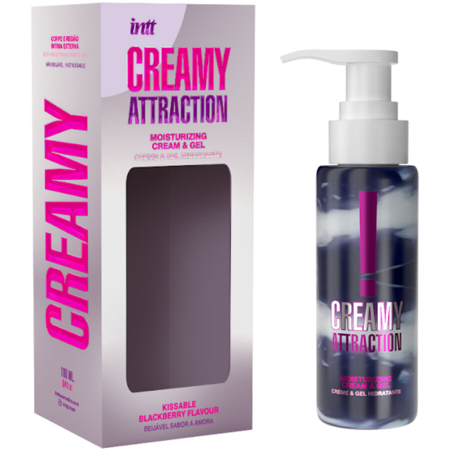 INTT RELEASES - KISSABLE BLACKBERRY FLAVOURED CREAM AND GEL 100 ML