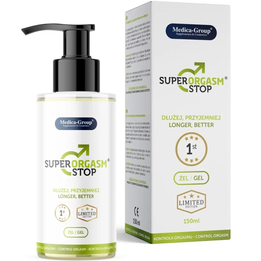 MEDICA GROUP - SUPER ORGASM STOP GEL INTIMO UOMO 150 ML