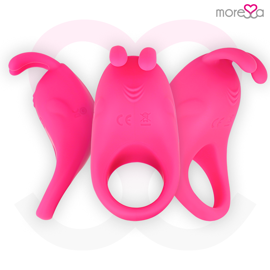 MORESSA - BRAD PREMIUM SILICONE RICARICABILE ROSA - Secretroomsexyshop