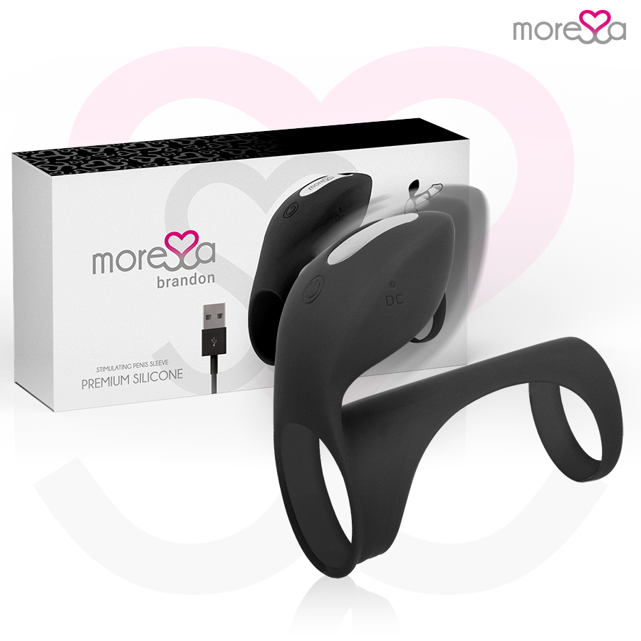 MORESSA - BRANDON VIBRATOR RING WITH COVER - 1