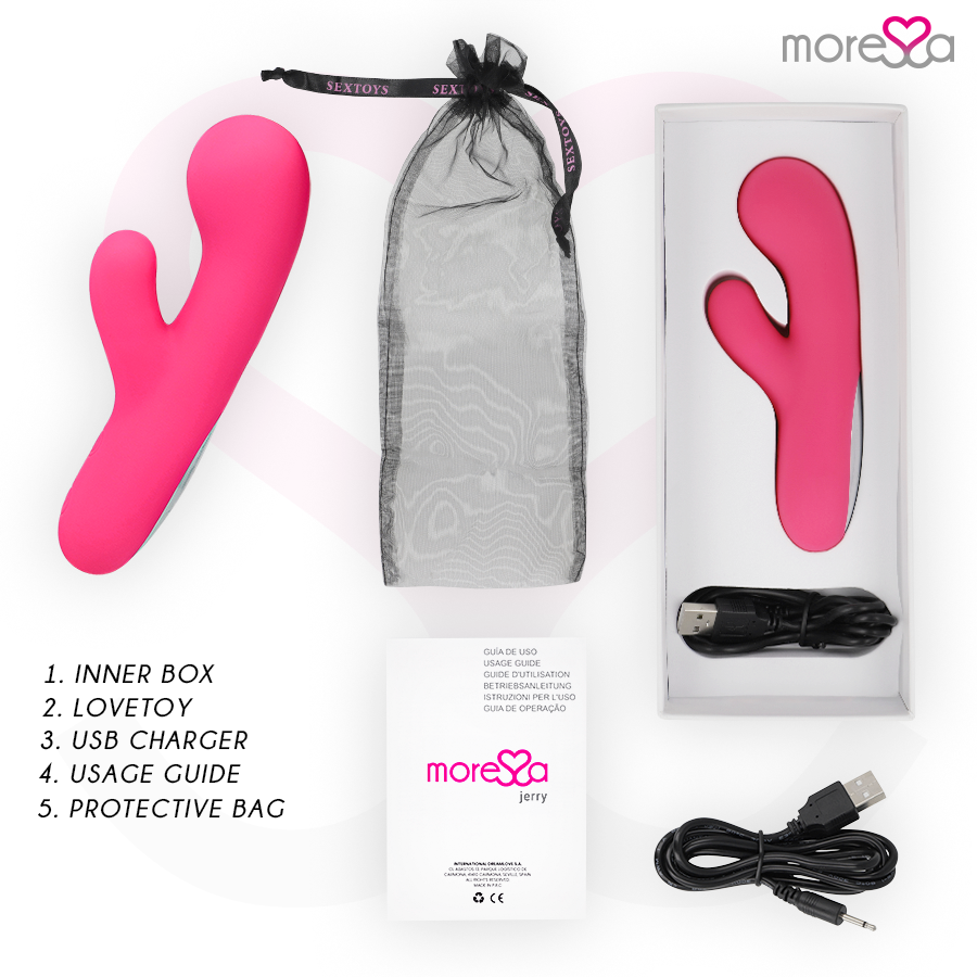 MORESSA - JERRY PREMIUM SILICONE RECHARGEABLE - 6