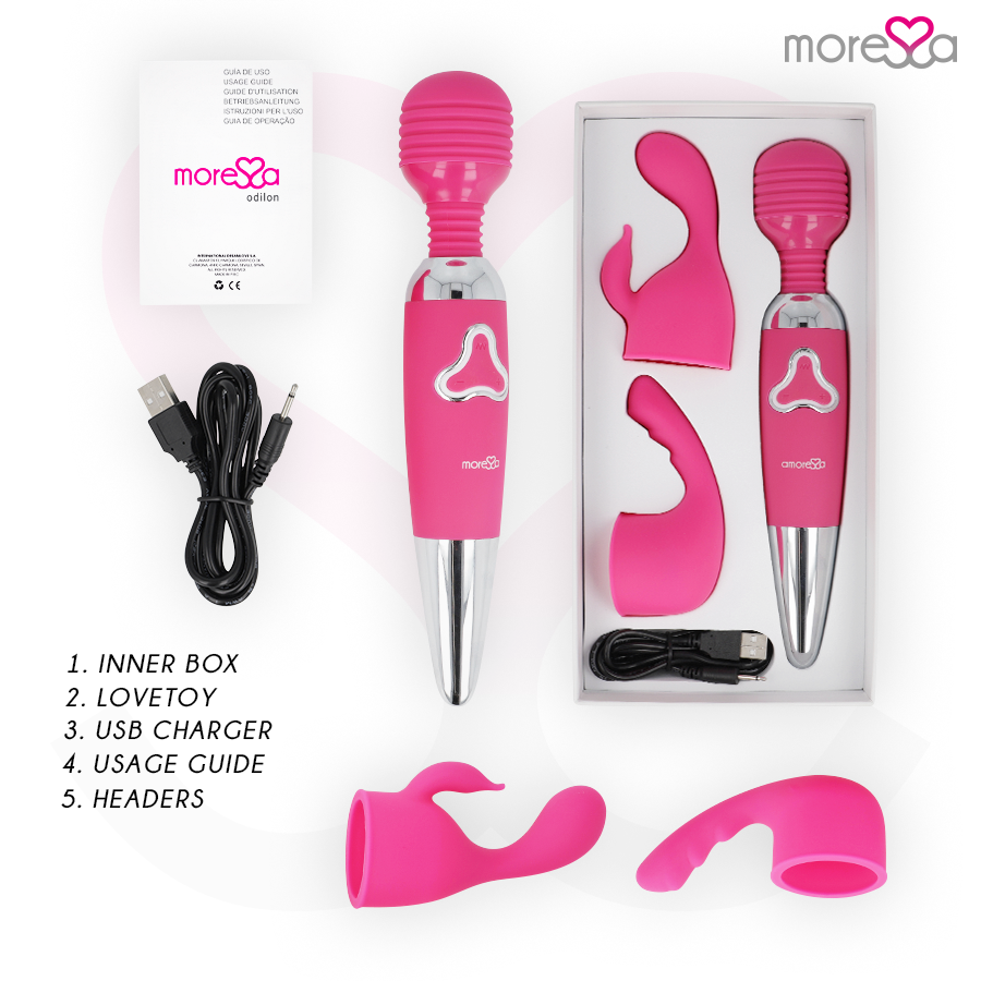 MORESSA - ODILON PREMIUM SILICONE RECHARGEABLE - 6