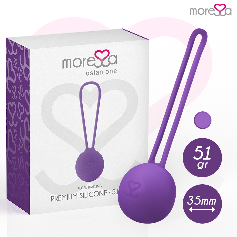 MORESSA - OSIAN ONE PREMIUM SILICONE LILLA - Secretroomsexyshop
