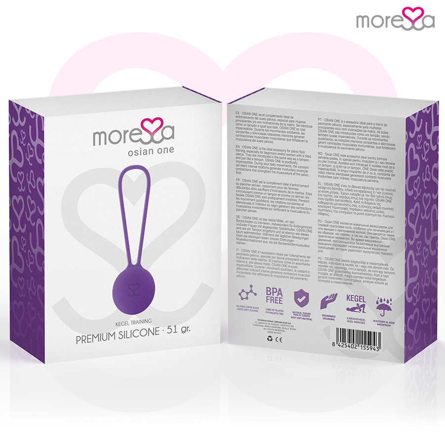 MORESSA - OSIAN ONE PREMIUM SILICONE LILLA - Secretroomsexyshop