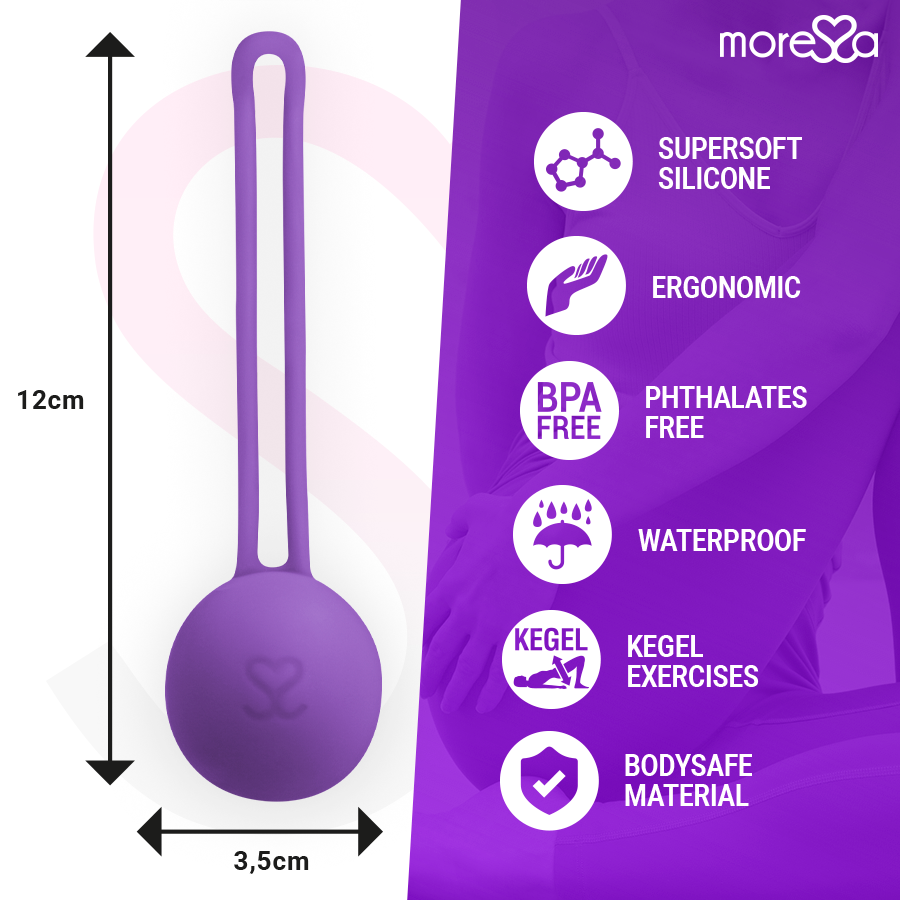 MORESSA - OSIAN ONE PREMIUM SILICONE LILLA - Secretroomsexyshop