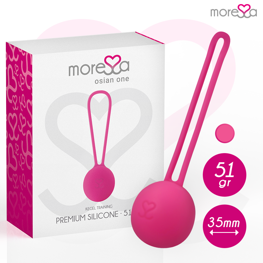MORESSA - OSIAN ONE PREMIUM SILICONE ROSA - Secretroomsexyshop